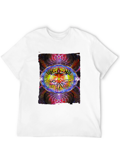 Psychedelic Tree of Life Graphic Tee