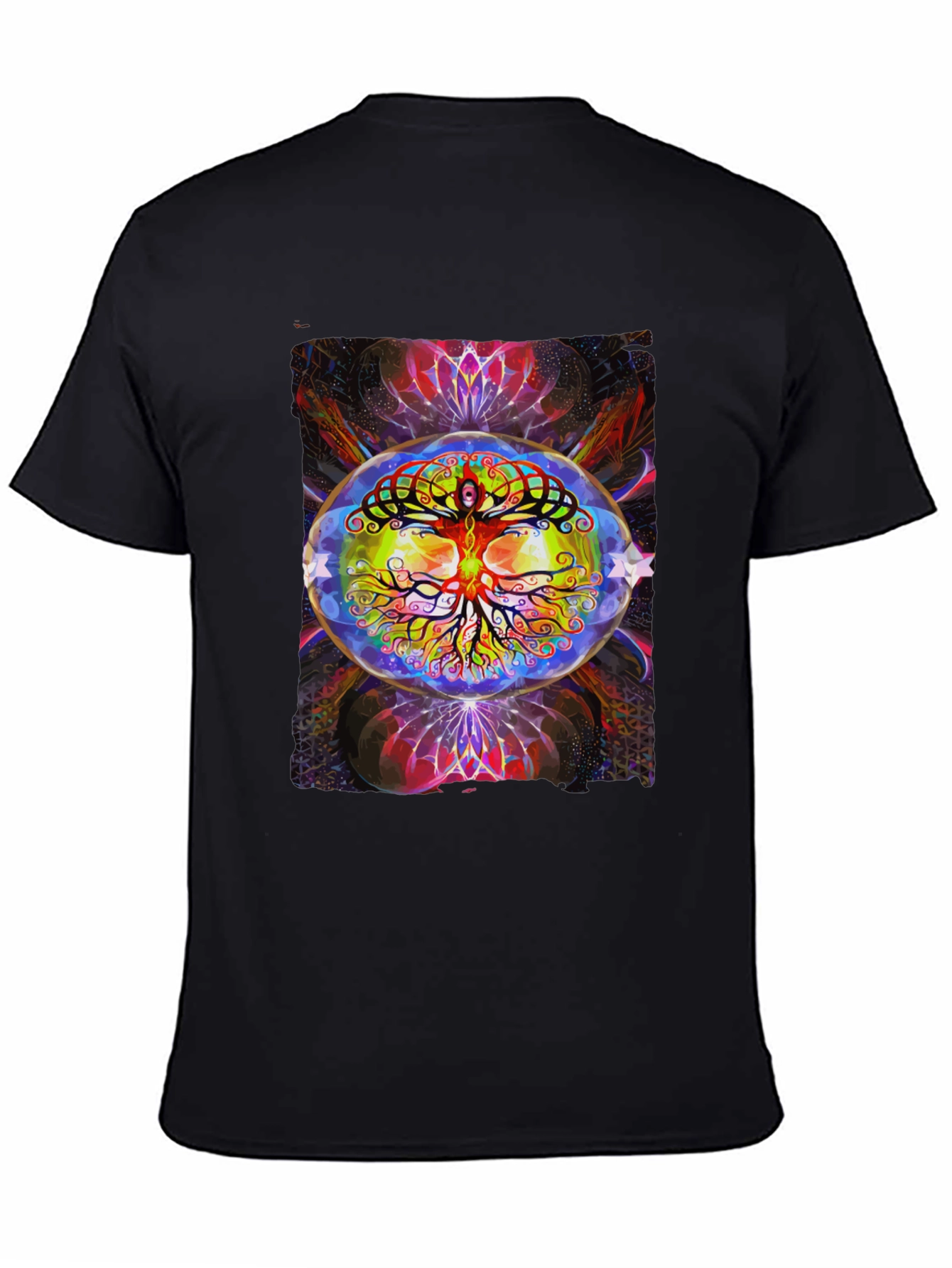Psychedelic Tree of Life Graphic Tee