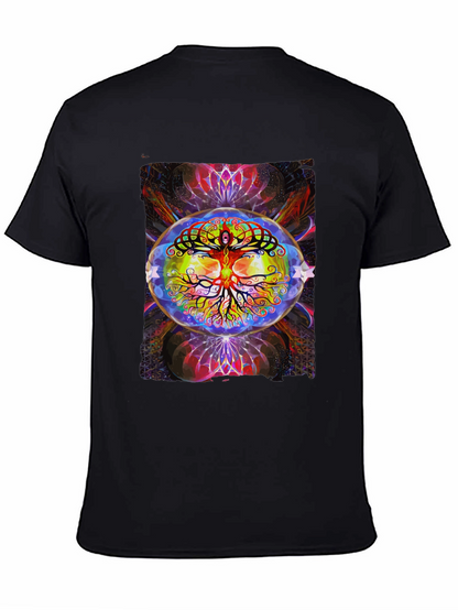 Psychedelic Tree of Life Graphic Tee