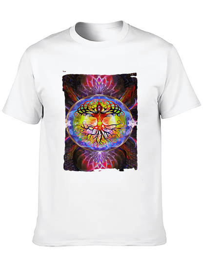 Psychedelic Tree of Life Graphic Tee