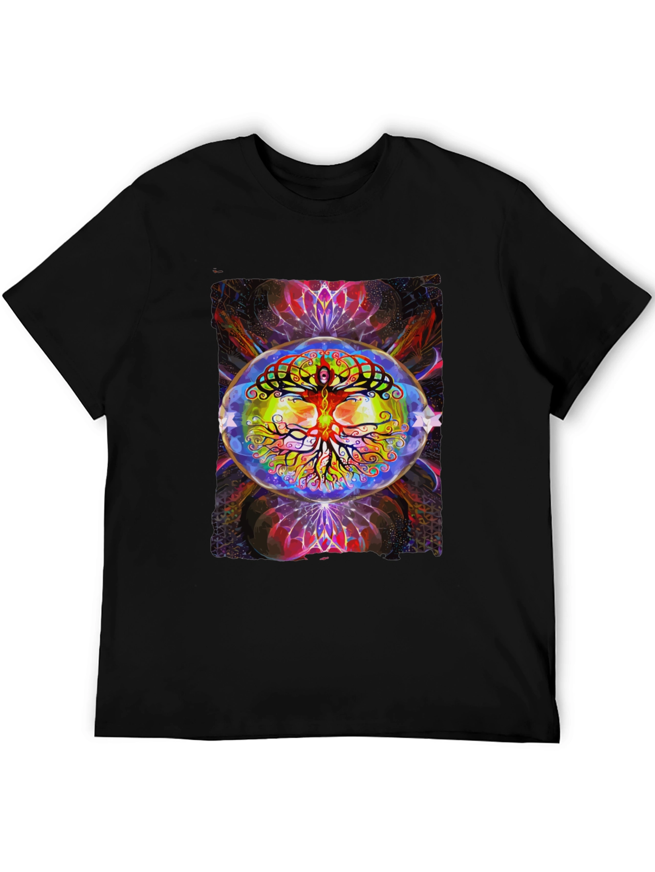 Psychedelic Tree of Life Graphic Tee