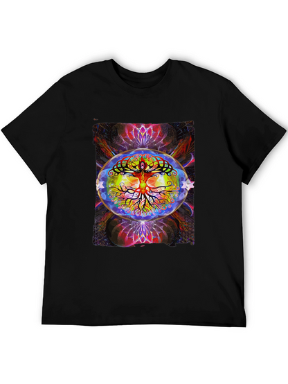 Psychedelic Tree of Life Graphic Tee