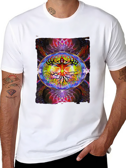Psychedelic Tree of Life Graphic Tee