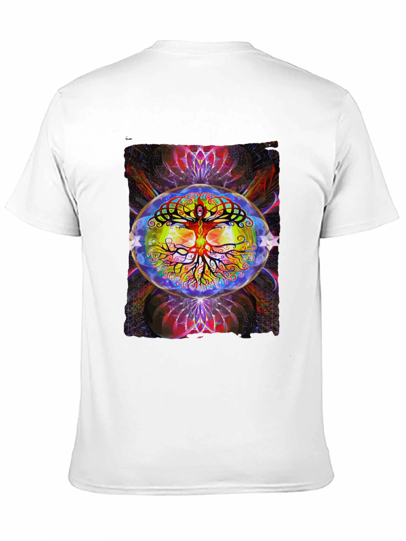 Psychedelic Tree of Life Graphic Tee