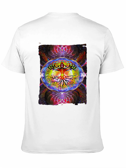 Psychedelic Tree of Life Graphic Tee