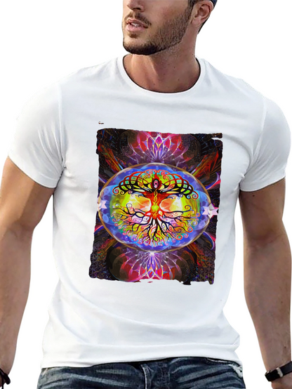 Psychedelic Tree of Life Graphic Tee
