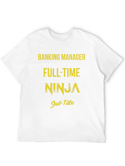 Banking Manager Ninja T-Shirt
