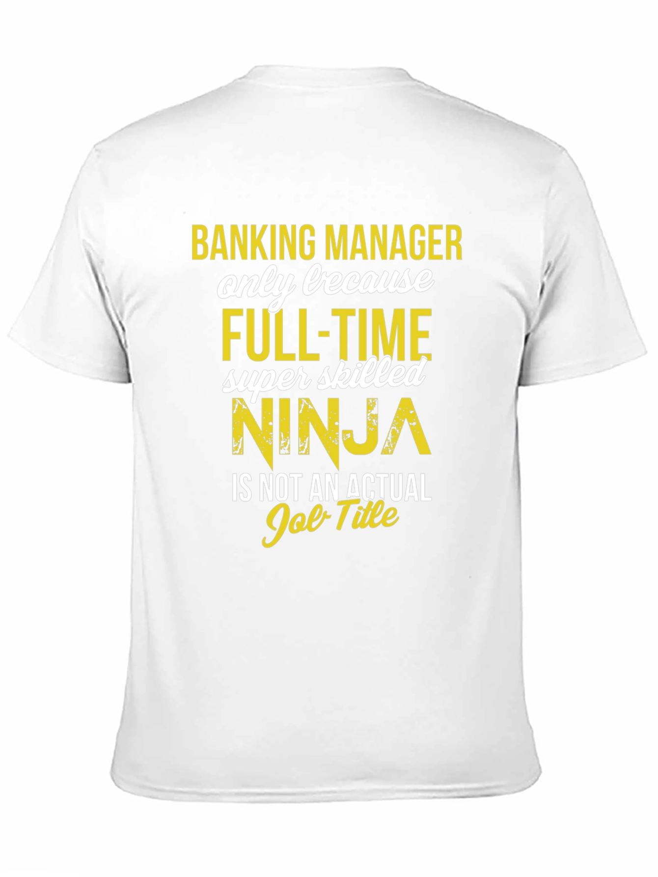 Banking Manager Ninja T-Shirt