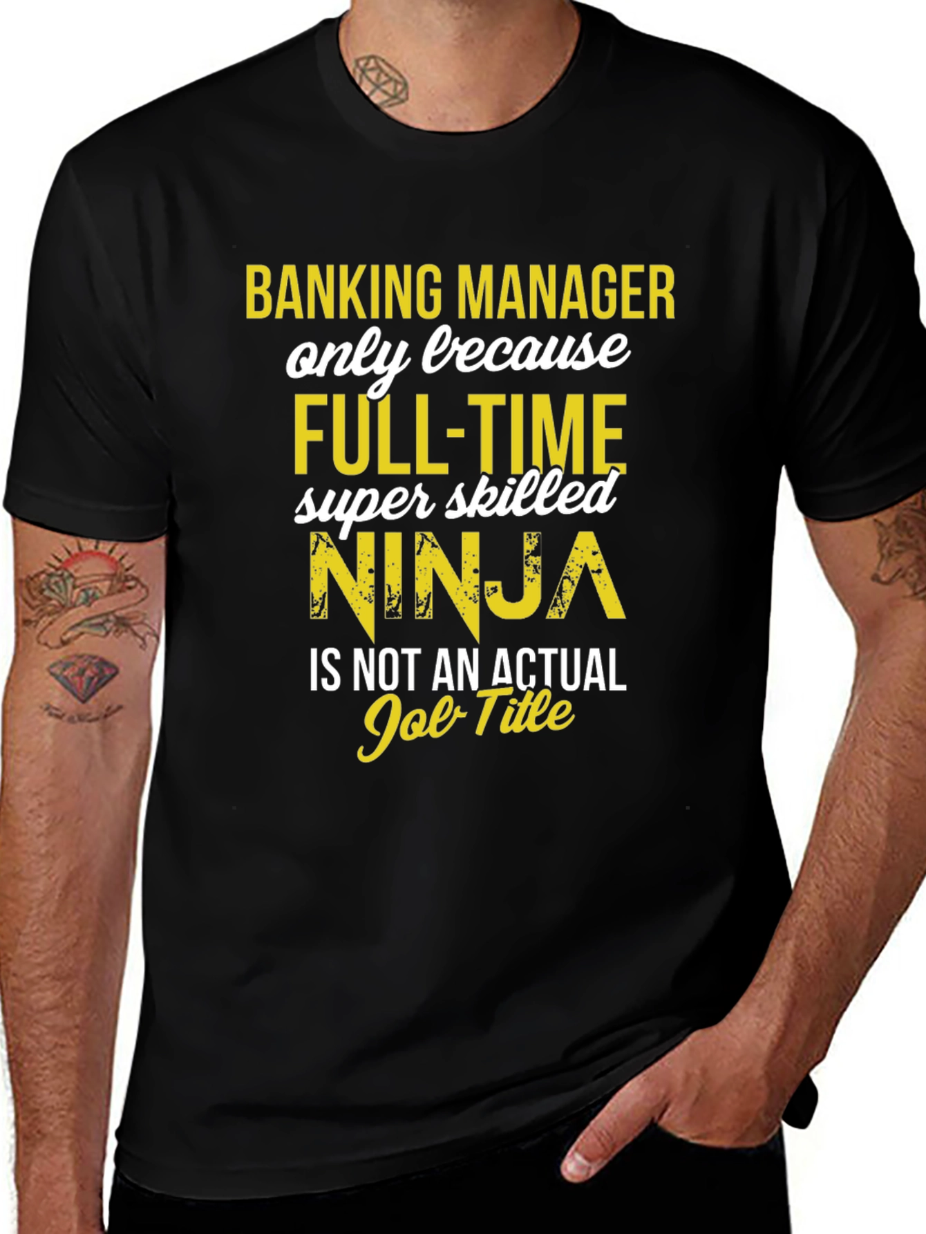 Banking Manager Ninja T-Shirt