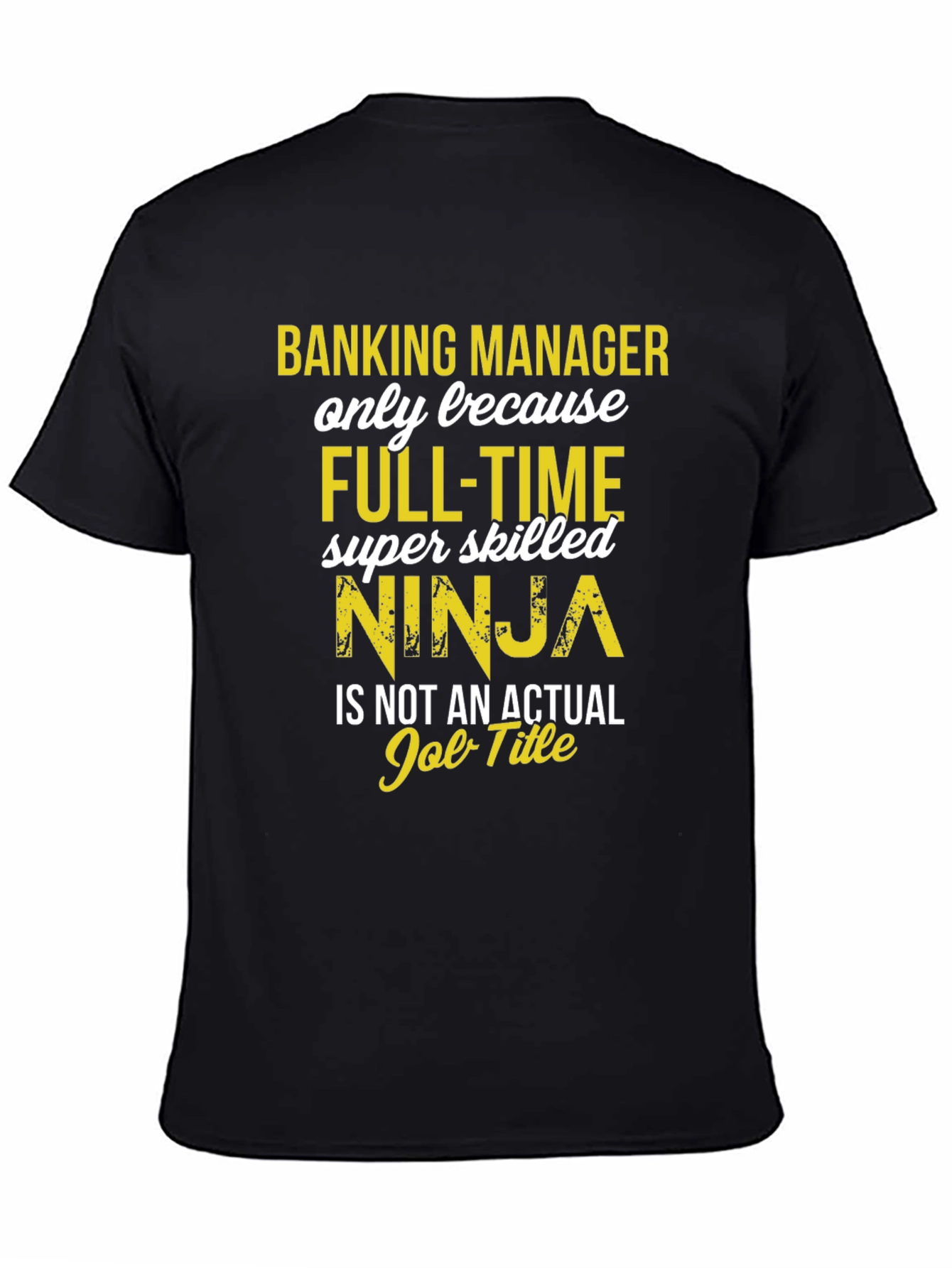 Banking Manager Ninja T-Shirt