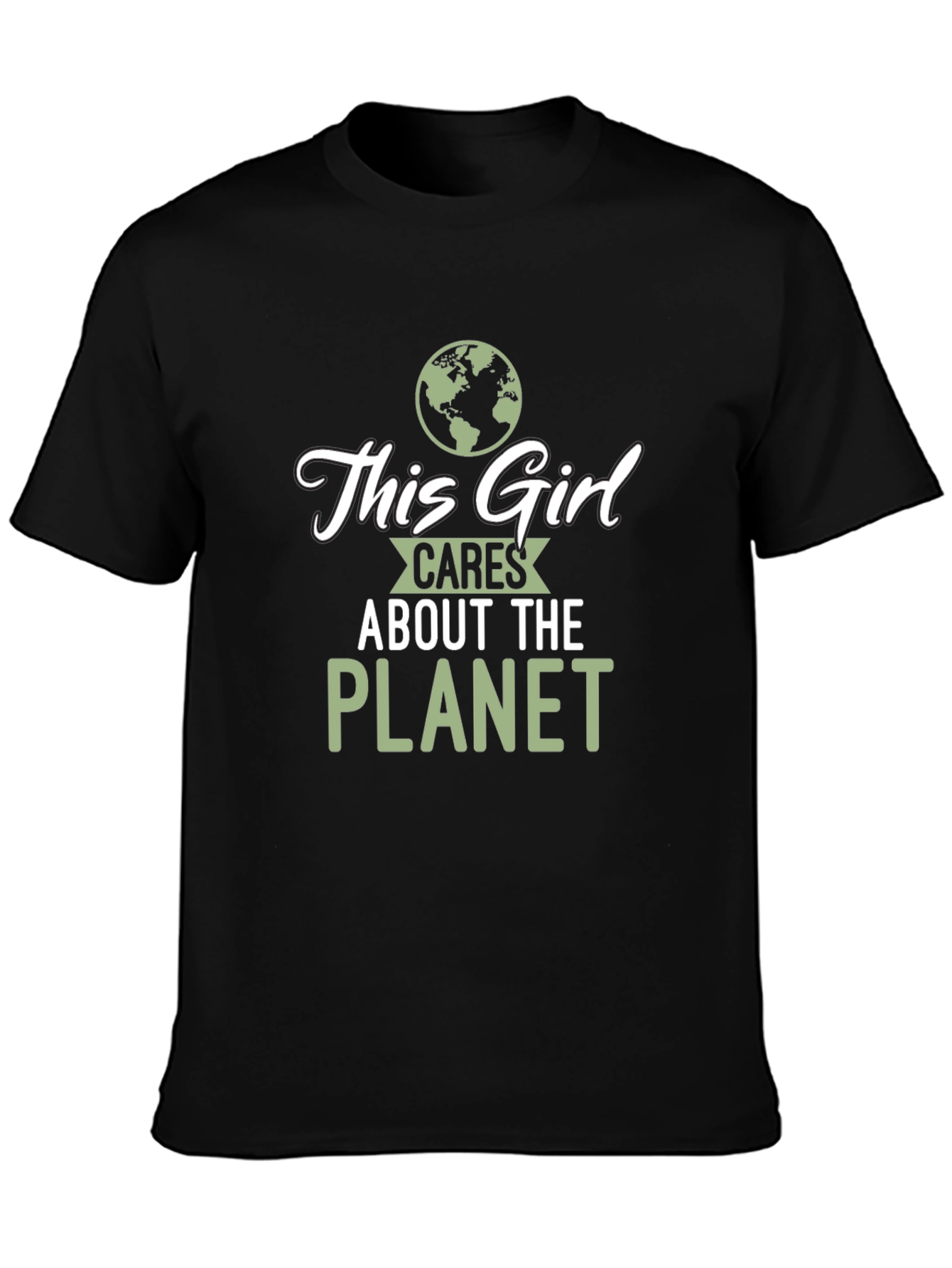 This Girl Cares About The Planet T-Shirt