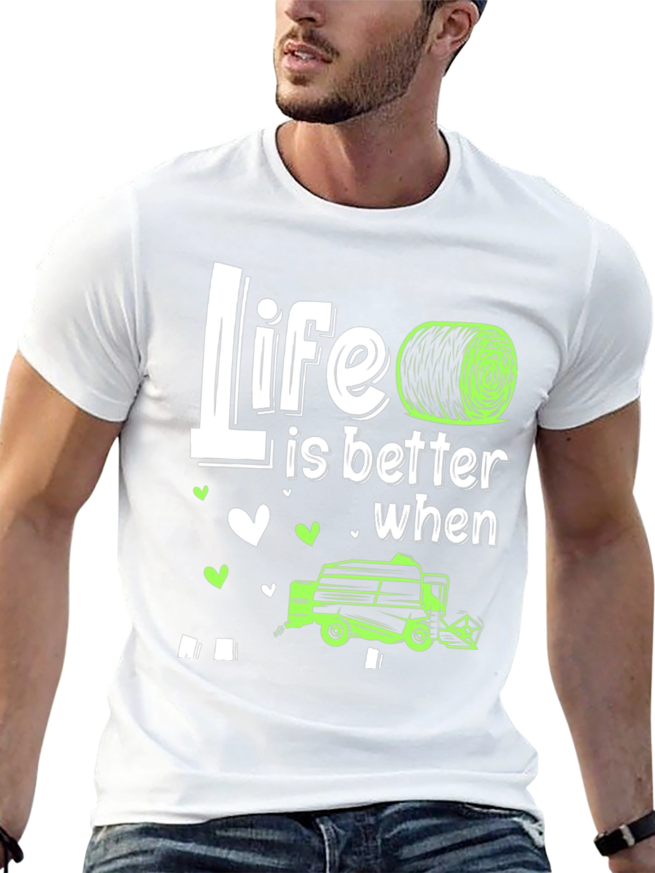 Life is Better with Hay Baler T-Shirt