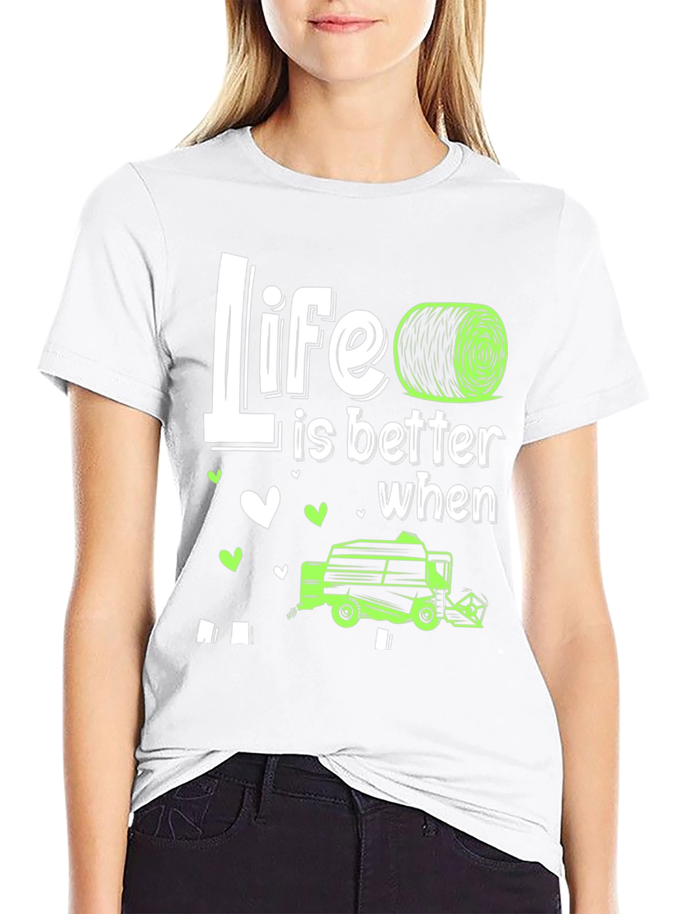 Life is Better with Hay Baler T-Shirt