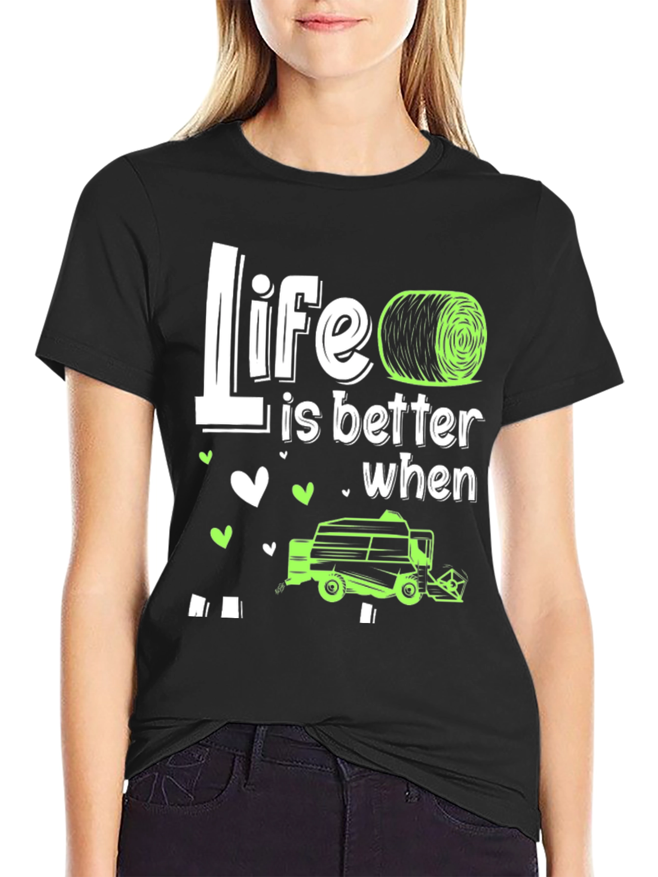 Life is Better with Hay Baler T-Shirt