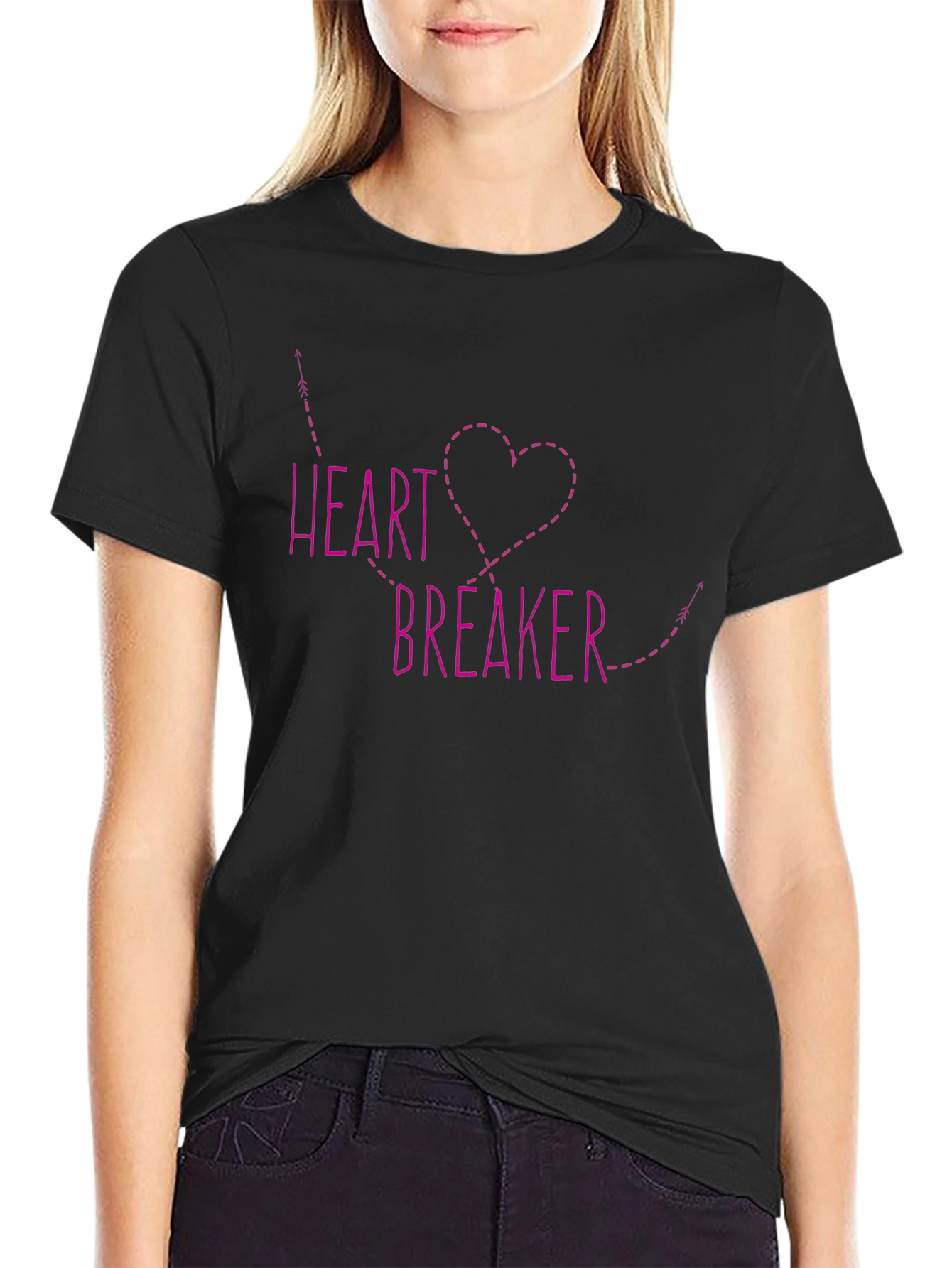 Heartbreaker Graphic Print T-Shirt