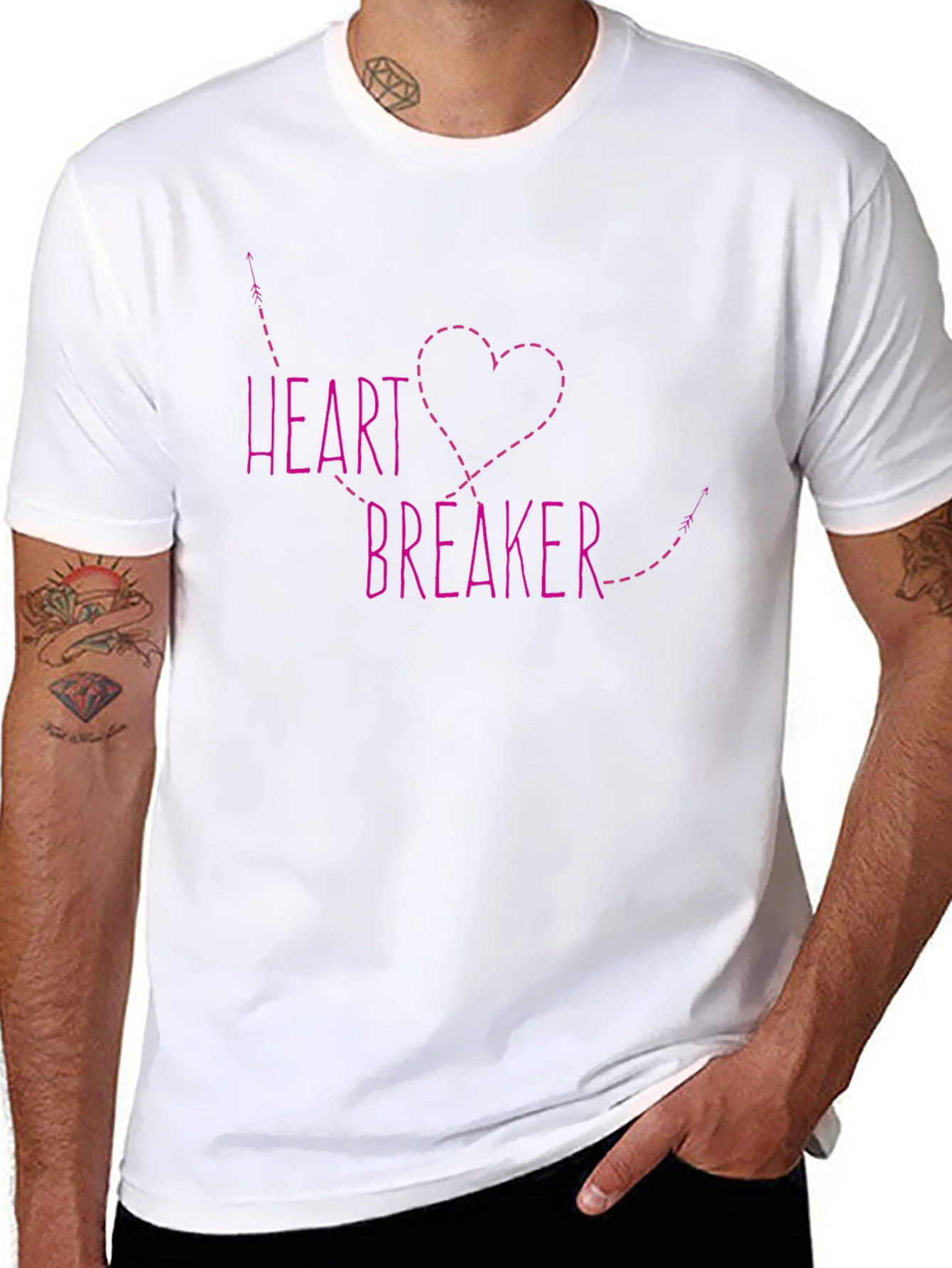 Heartbreaker Graphic Print T-Shirt