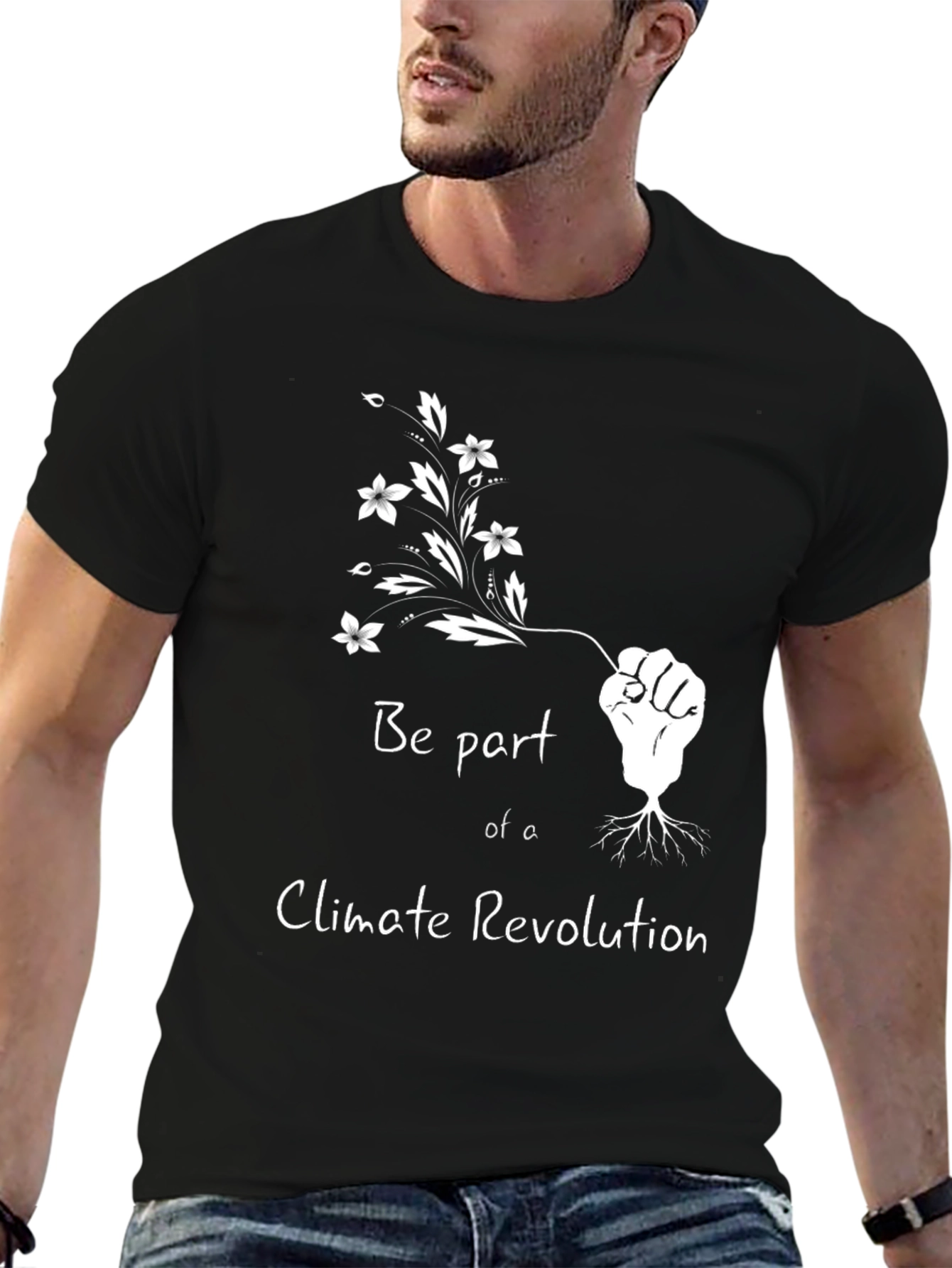 Climate Revolution T-Shirt - Eco-Friendly Activism