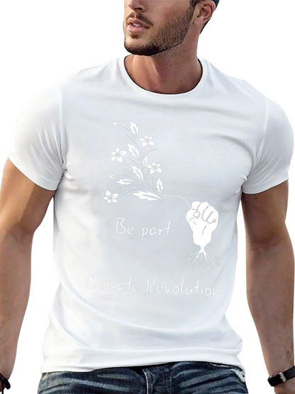 Climate Revolution T-Shirt - Eco-Friendly Activism