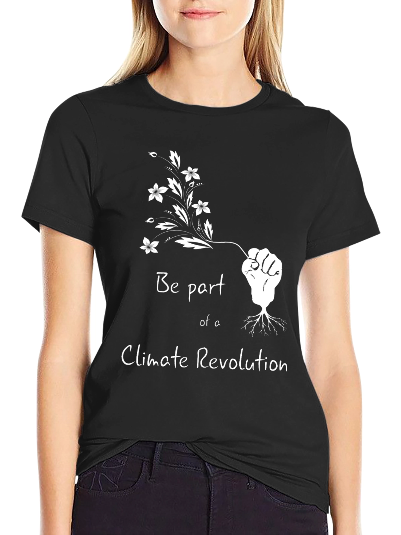Climate Revolution T-Shirt - Eco-Friendly Activism