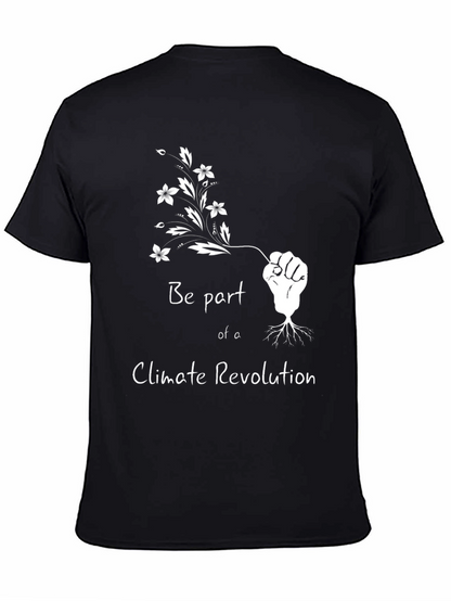 Climate Revolution T-Shirt - Eco-Friendly Activism
