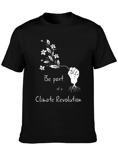 Climate Revolution T-Shirt - Eco-Friendly Activism
