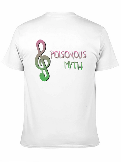 Poisonous Myth Snake Treble Clef T-Shirt