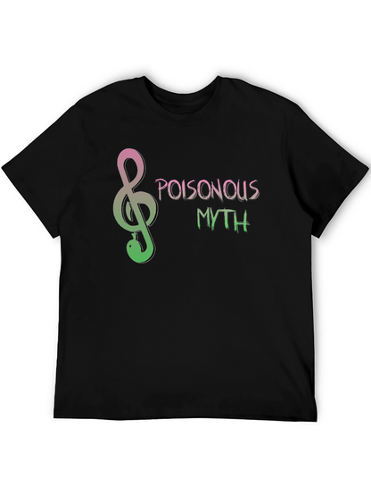 Poisonous Myth Snake Treble Clef T-Shirt
