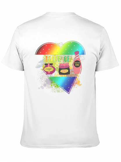 Spice Sugar Nice Rainbow Heart T-Shirt