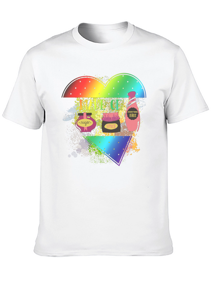 Spice Sugar Nice Rainbow Heart T-Shirt
