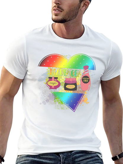 Spice Sugar Nice Rainbow Heart T-Shirt