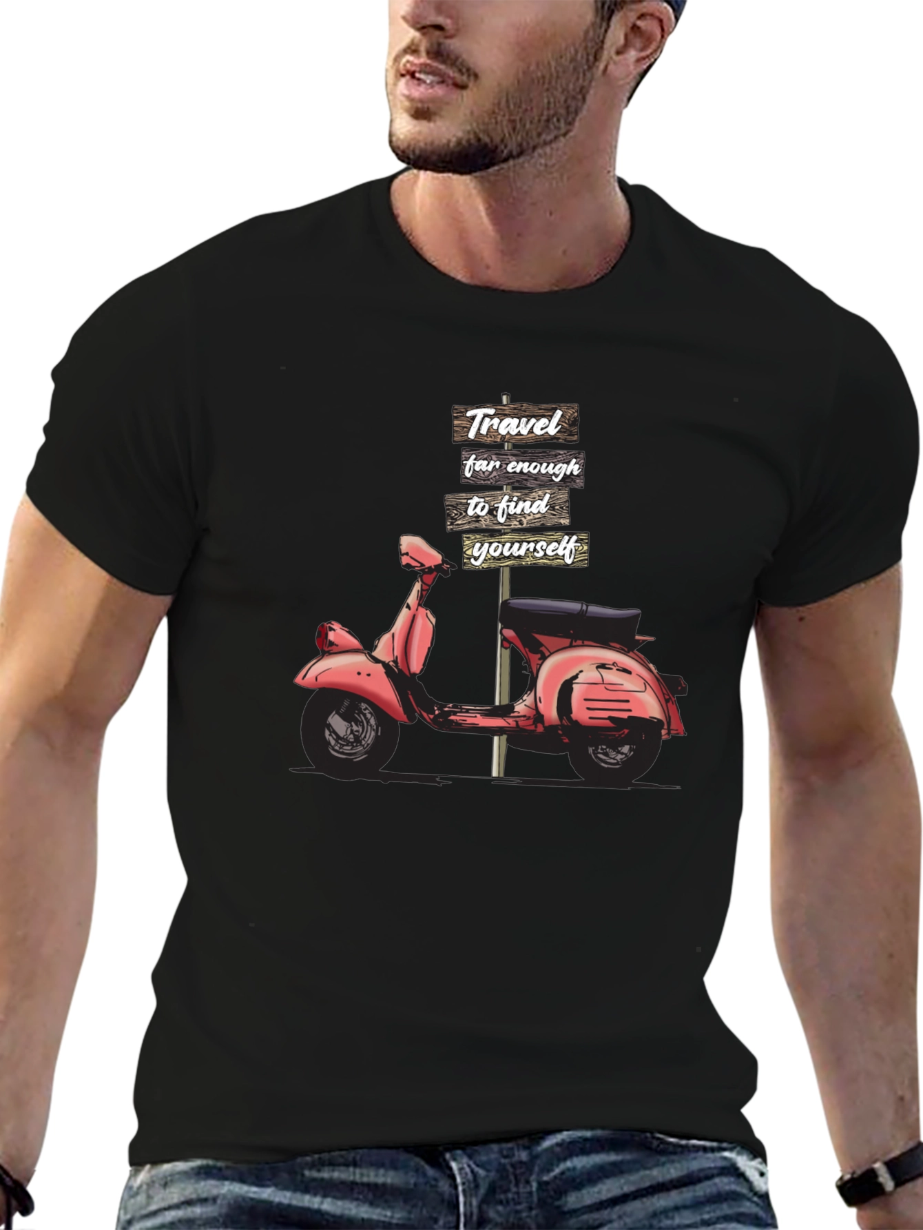 Travel Scooter Graphic Tee