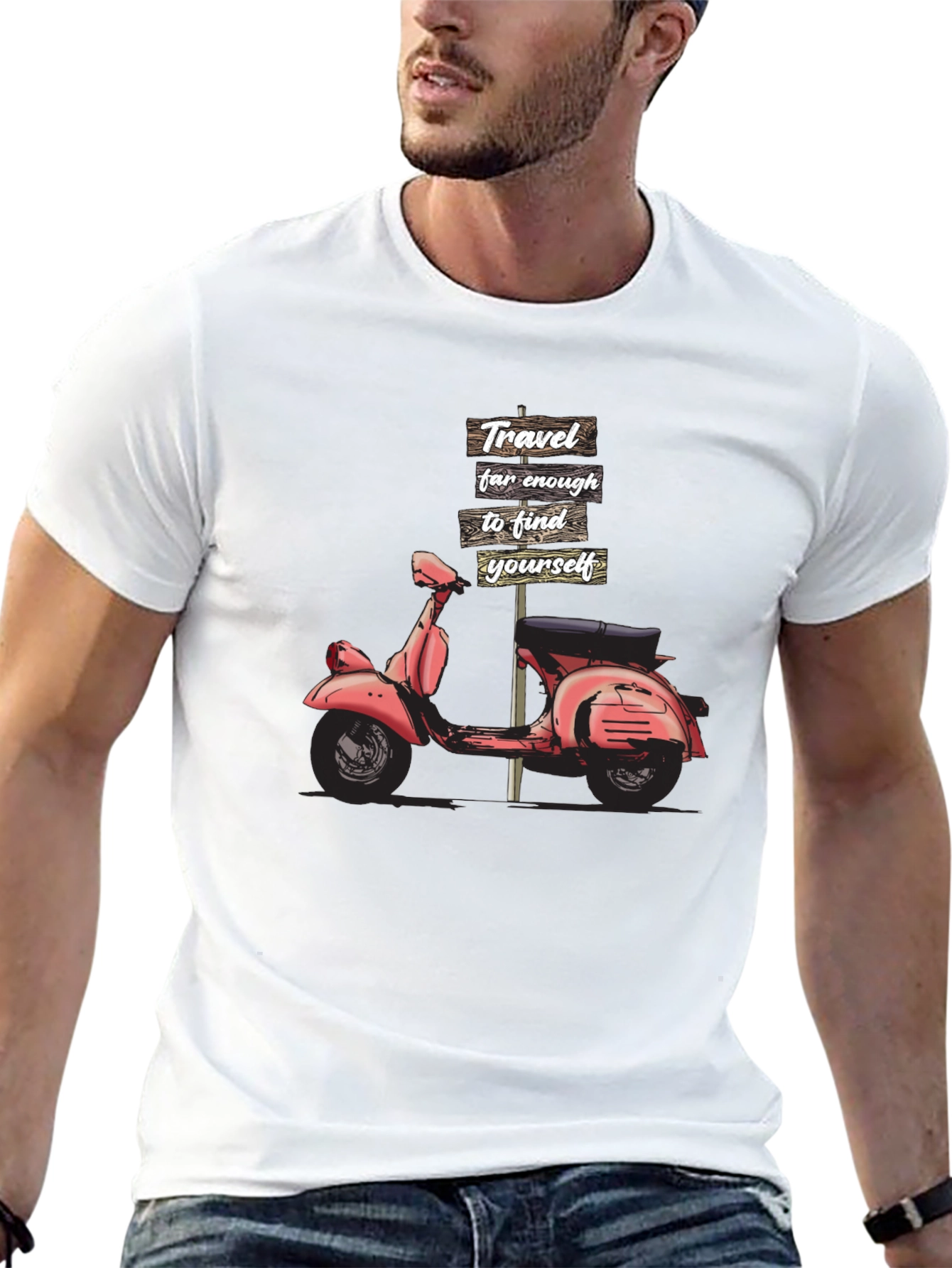 Travel Scooter Graphic Tee