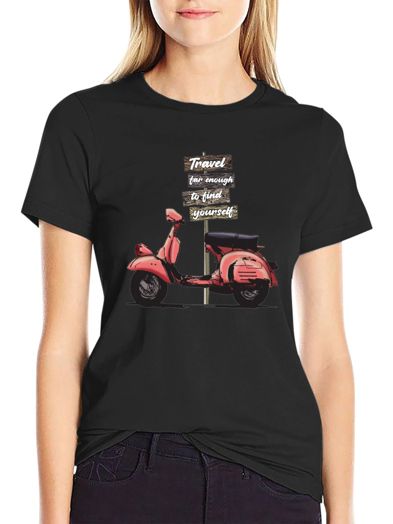 Travel Scooter Graphic Tee