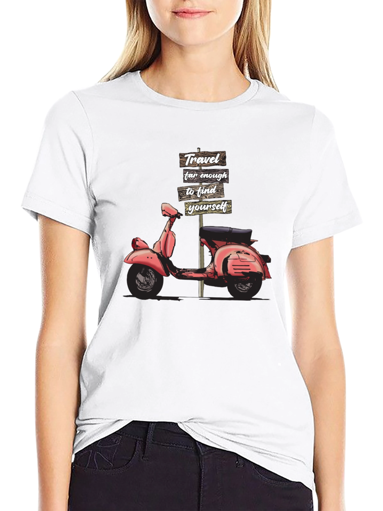 Travel Scooter Graphic Tee