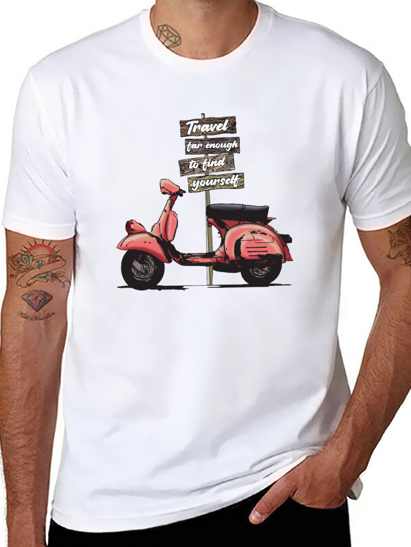 Travel Scooter Graphic Tee