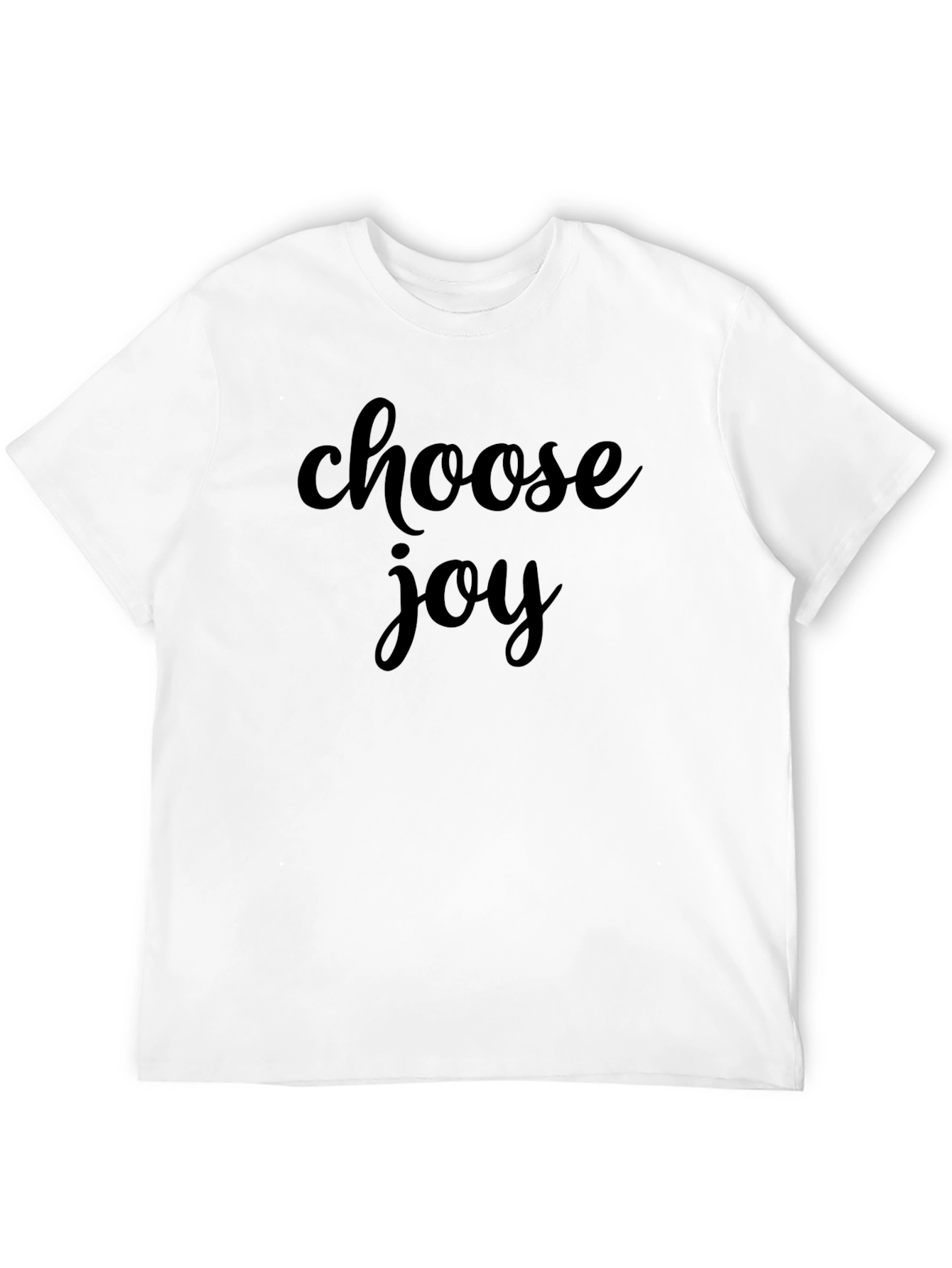 Choose Joy Black T-Shirt - Motivational Tee
