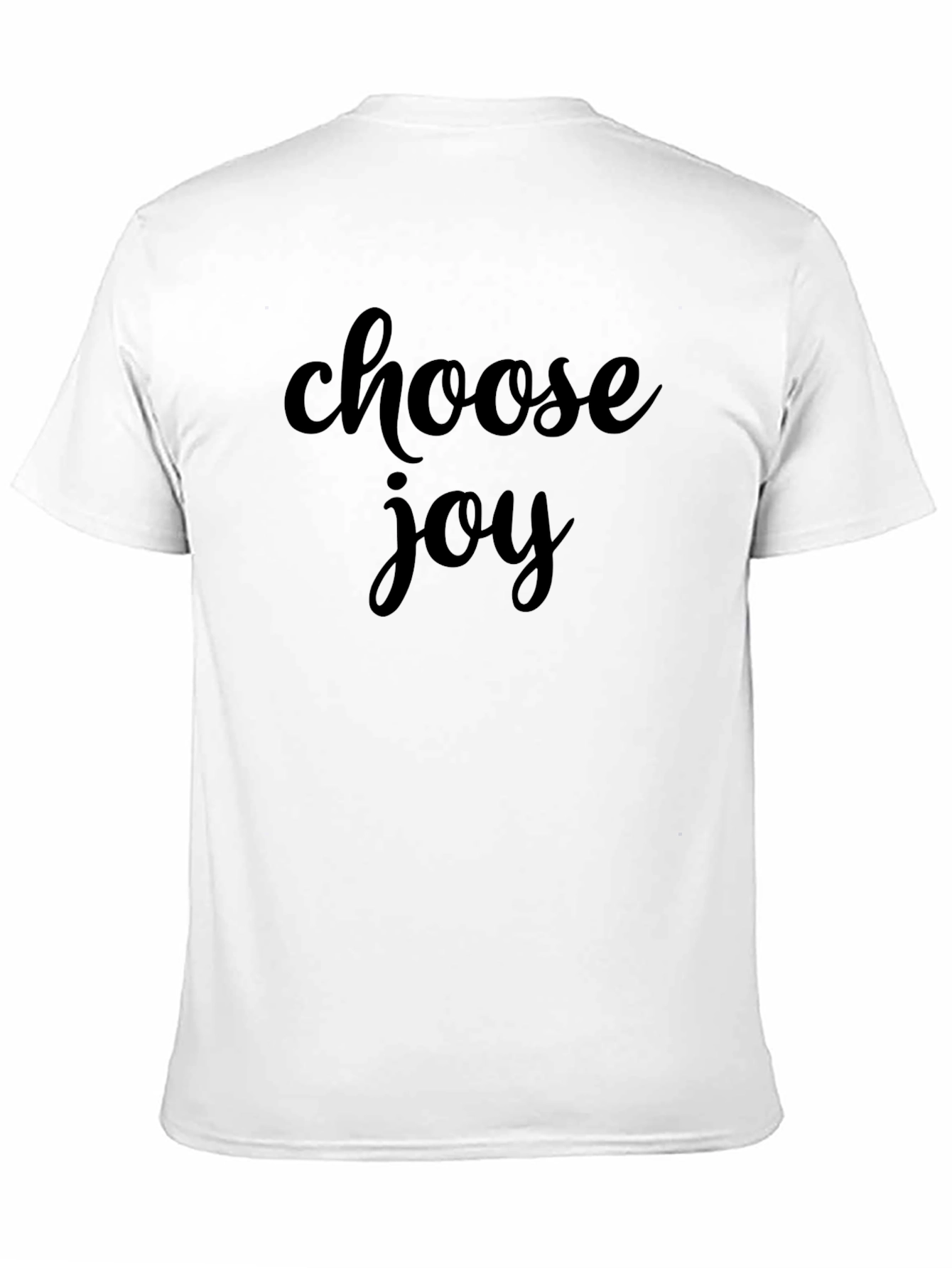 Choose Joy Black T-Shirt - Motivational Tee