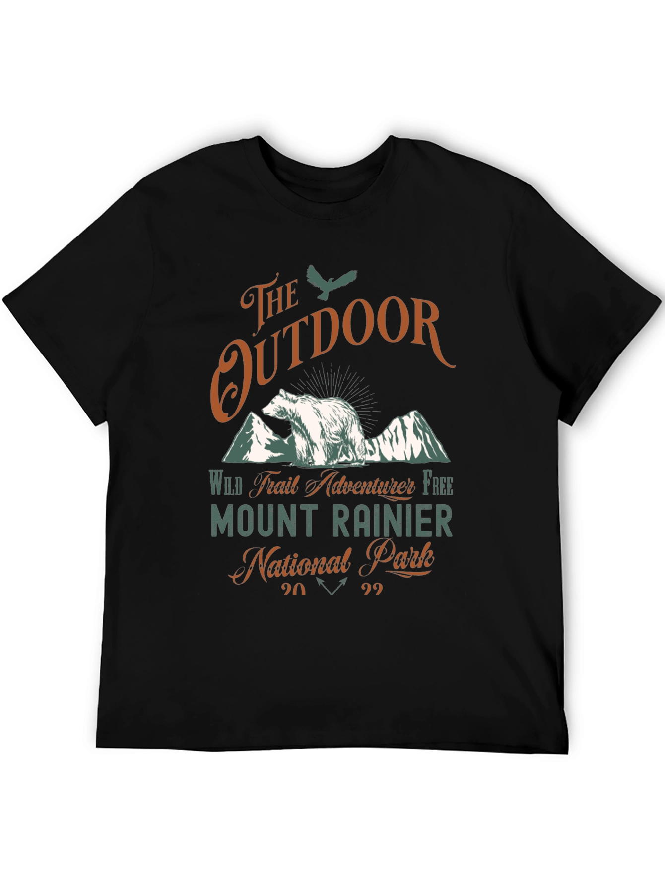 Mount Rainier National Park Outdoor Adventure T-Shirt