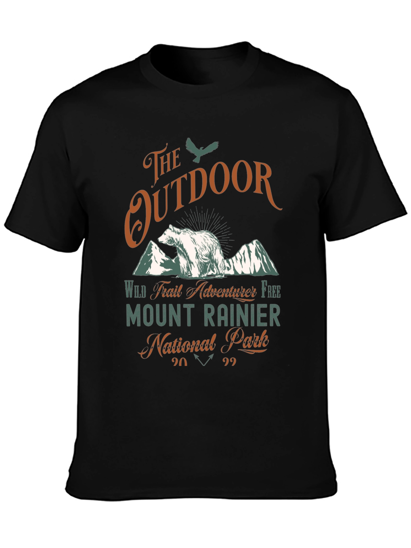 Mount Rainier National Park Outdoor Adventure T-Shirt