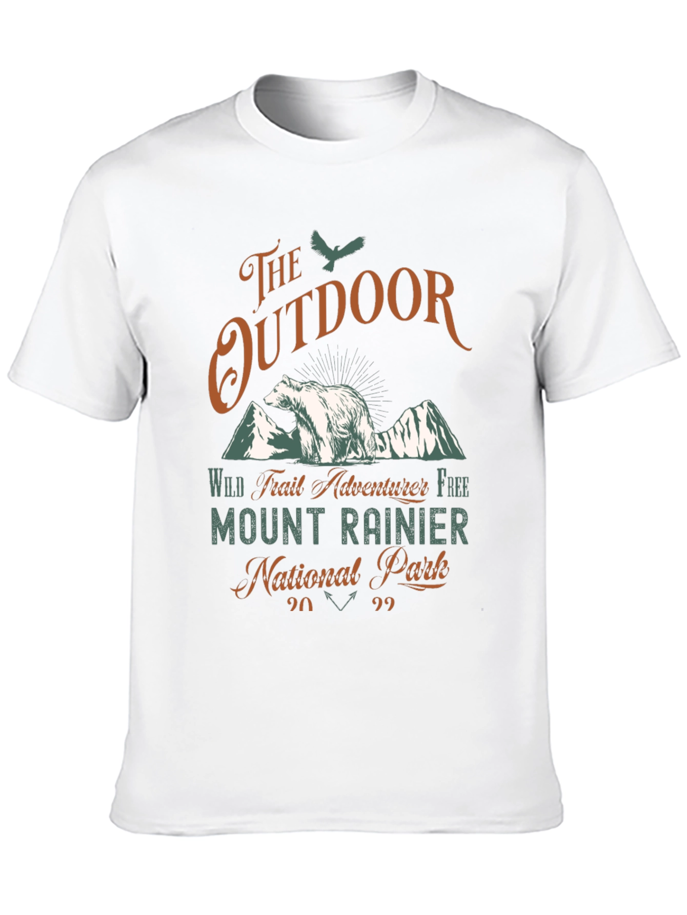 Mount Rainier National Park Outdoor Adventure T-Shirt