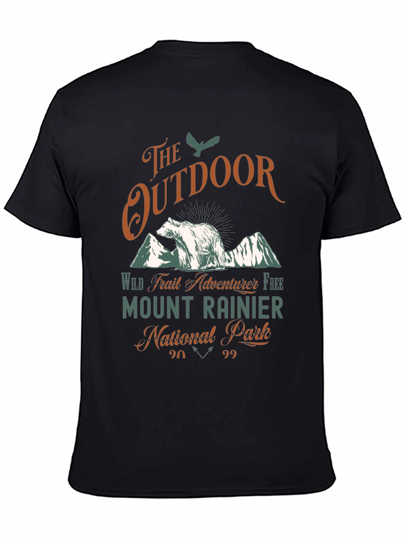 Mount Rainier National Park Outdoor Adventure T-Shirt