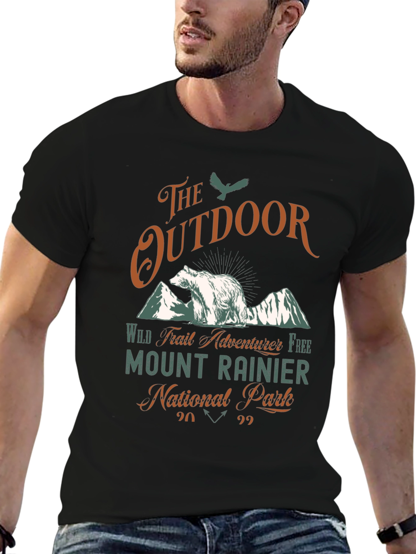 Mount Rainier National Park Outdoor Adventure T-Shirt