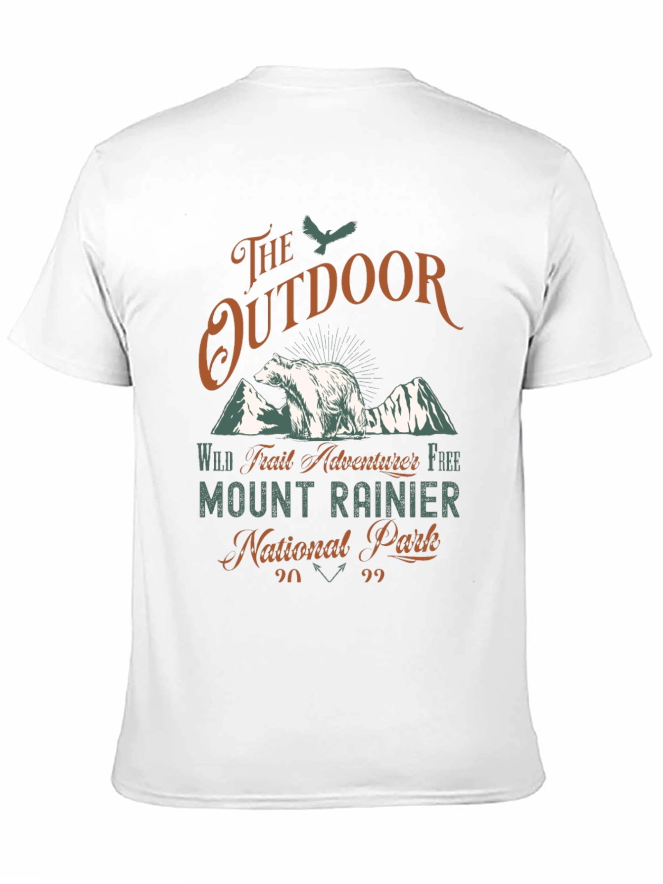 Mount Rainier National Park Outdoor Adventure T-Shirt