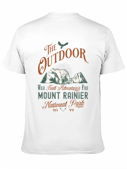 Mount Rainier National Park Outdoor Adventure T-Shirt