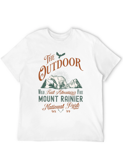 Mount Rainier National Park Outdoor Adventure T-Shirt