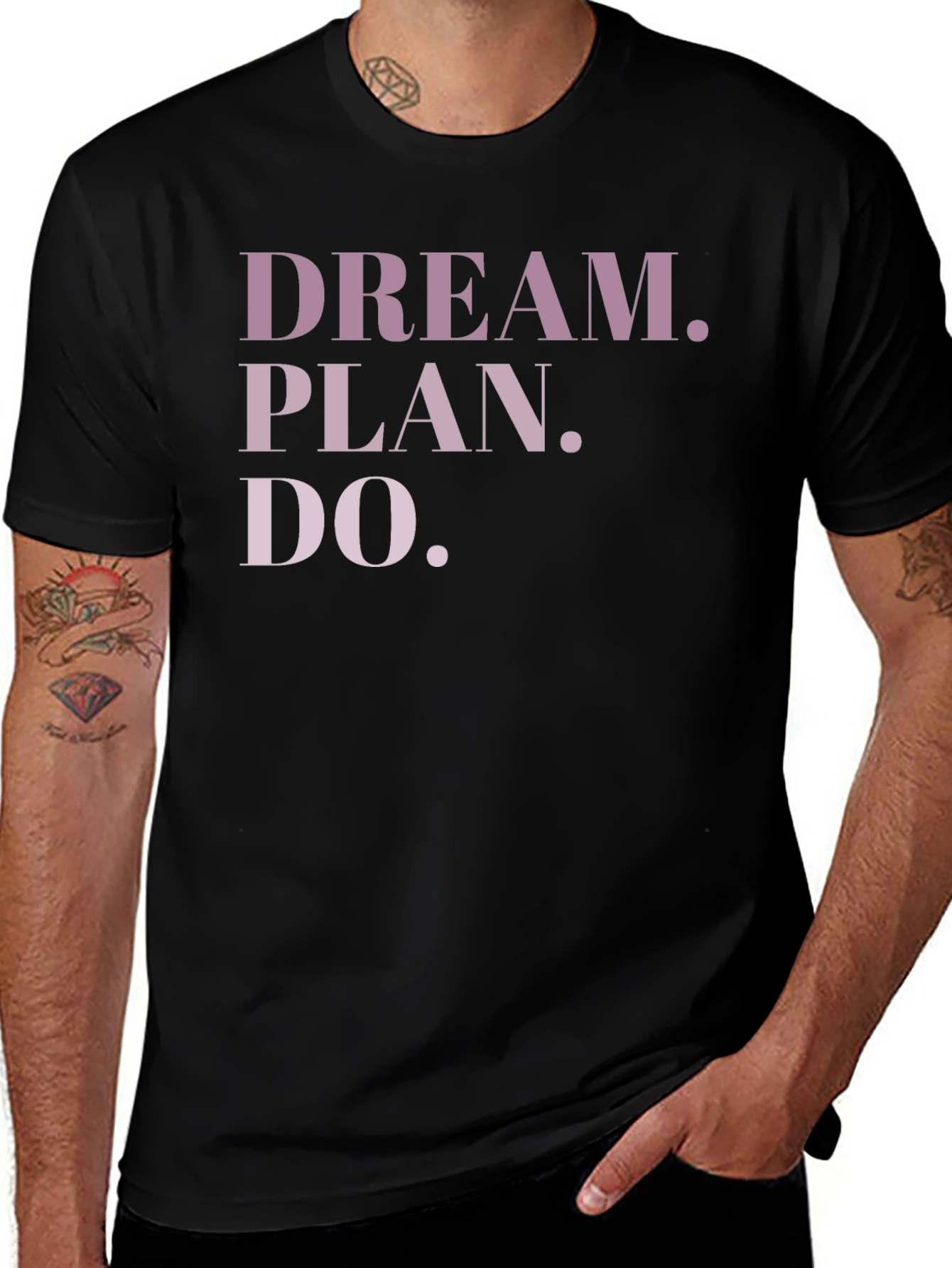 Dream Plan Do Graphic Tee - Motivational T-Shirt