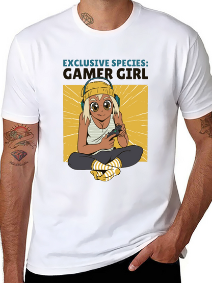 Gamer Girl Exclusive Species Black T-Shirt
