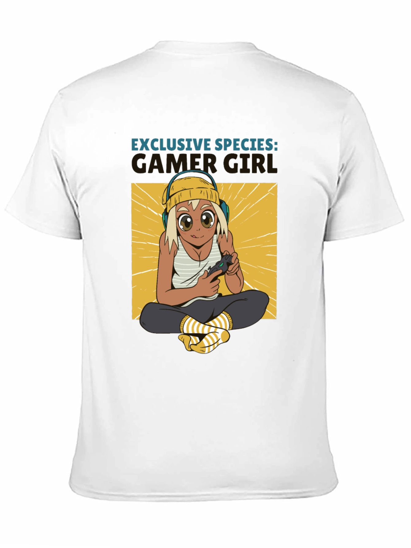 Gamer Girl Exclusive Species Black T-Shirt