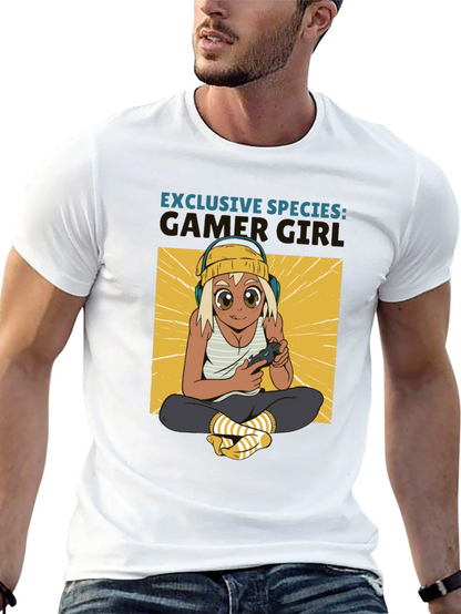 Gamer Girl Exclusive Species Black T-Shirt