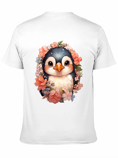 Penguin Floral Graphic Tee